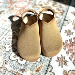 Rothy's Kids Tan Slippers